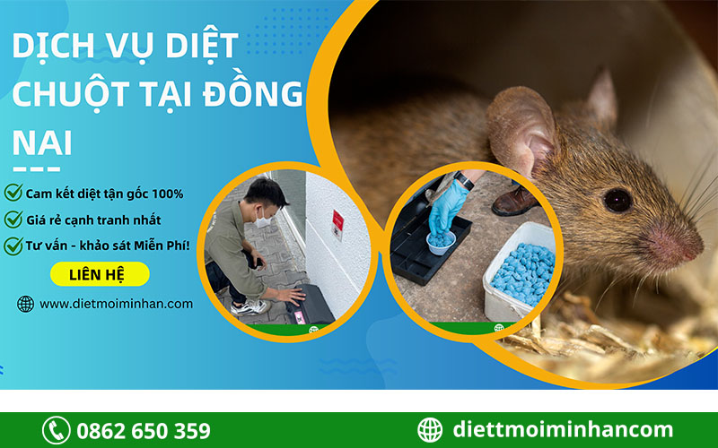 Dịch vụ diệt chuột tại Đồng Nai