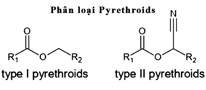 Phân loại pyrethroids