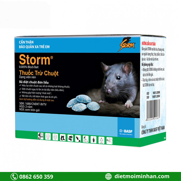 Storm hộp 5 gói x 20 viên