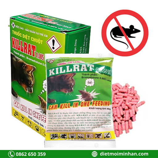 Thuốc diệt chuột KILLRAT 0.005%