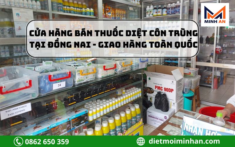 Cửa hàng bán thuốc diệt côn trùng