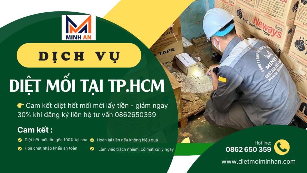 Diệt mối tận gốc tại tphcm