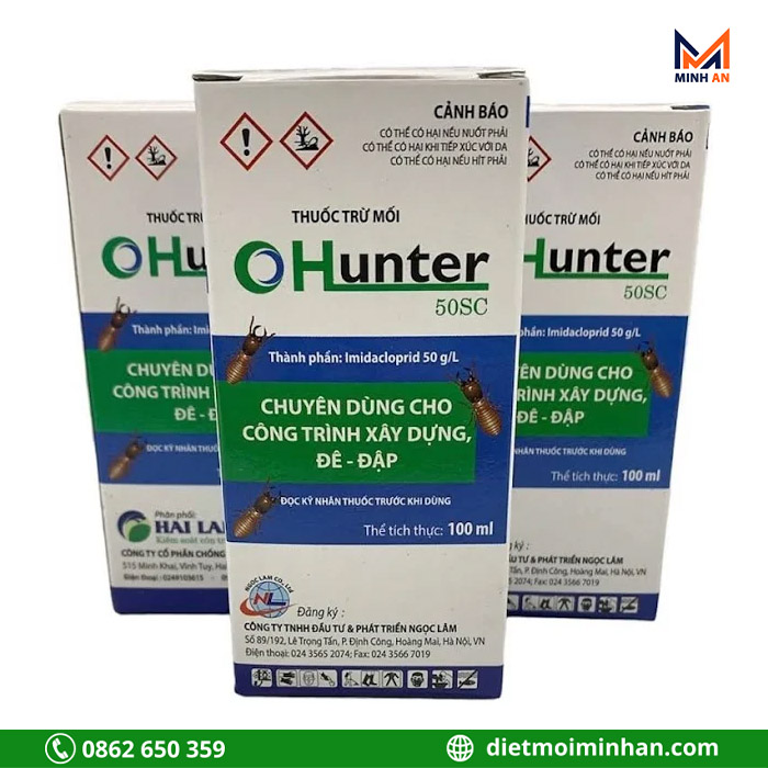 Thuốc diệt mối hunter 50sc