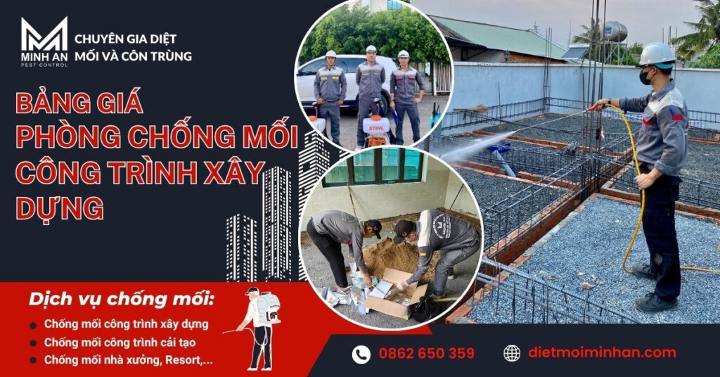 Bảng giá phòng chống mối