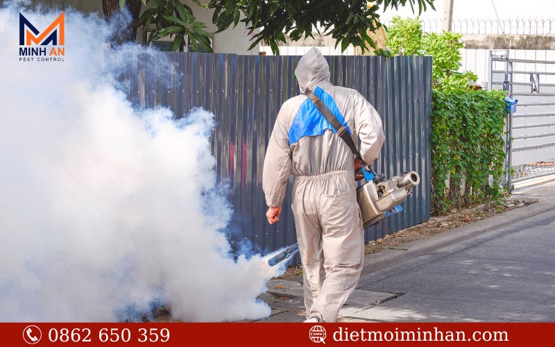 Quy trình phun thuốc diệt muỗi