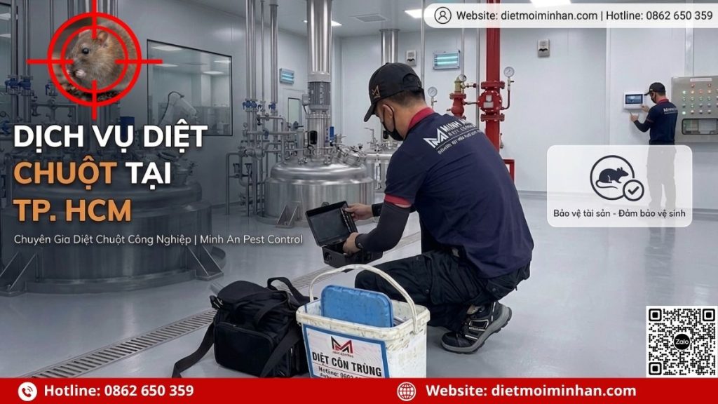 Dịch vụ diệt chuột tại tp HCM